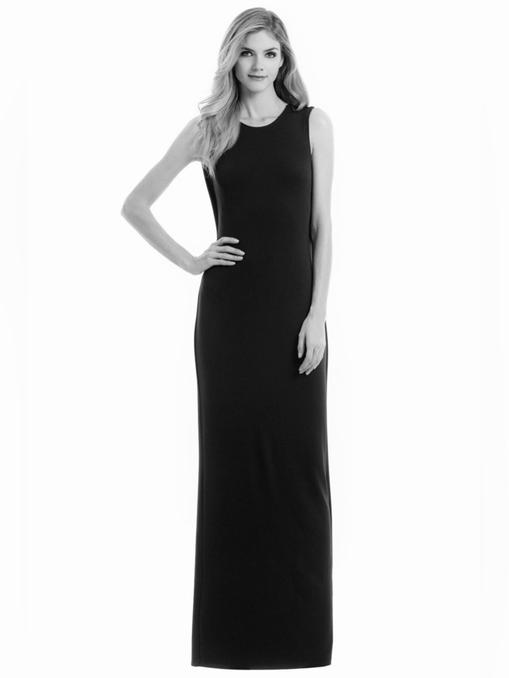 CALVIN KLEIN COLLECTION Kassy GOWN M - Picture 3 of 6
